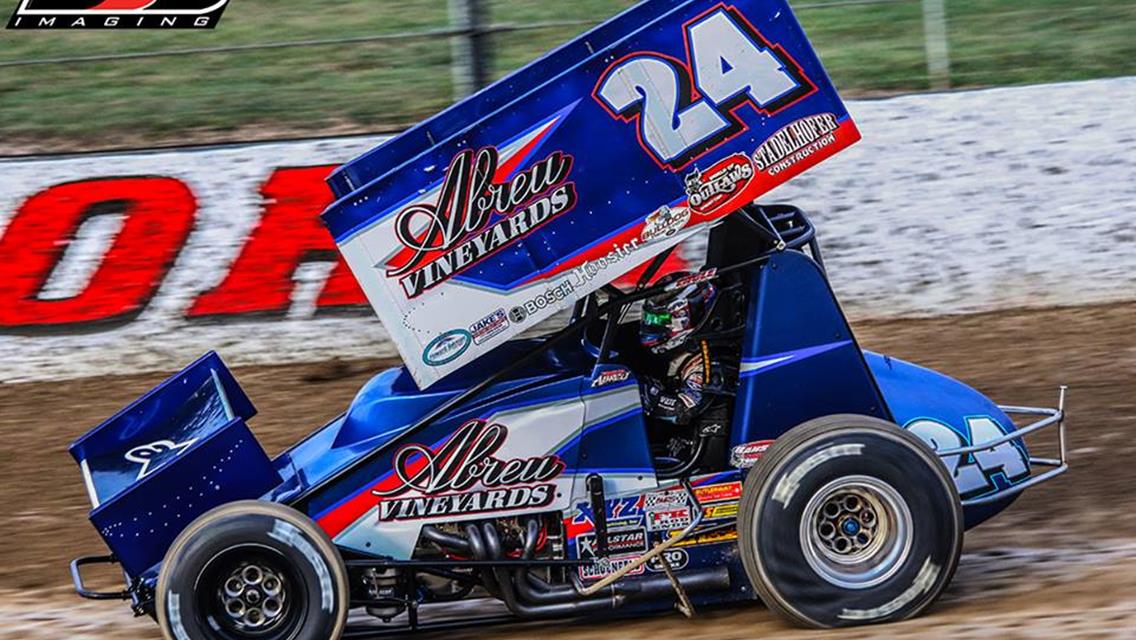 Abreu Adds Name to List of Drivers Competing at Winter Heat Sprint Car Showdown