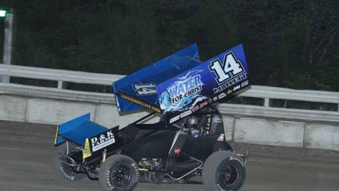 Mallett Rallies for Two Top Fives During USCS Doubleheader at Bubba Raceway Park