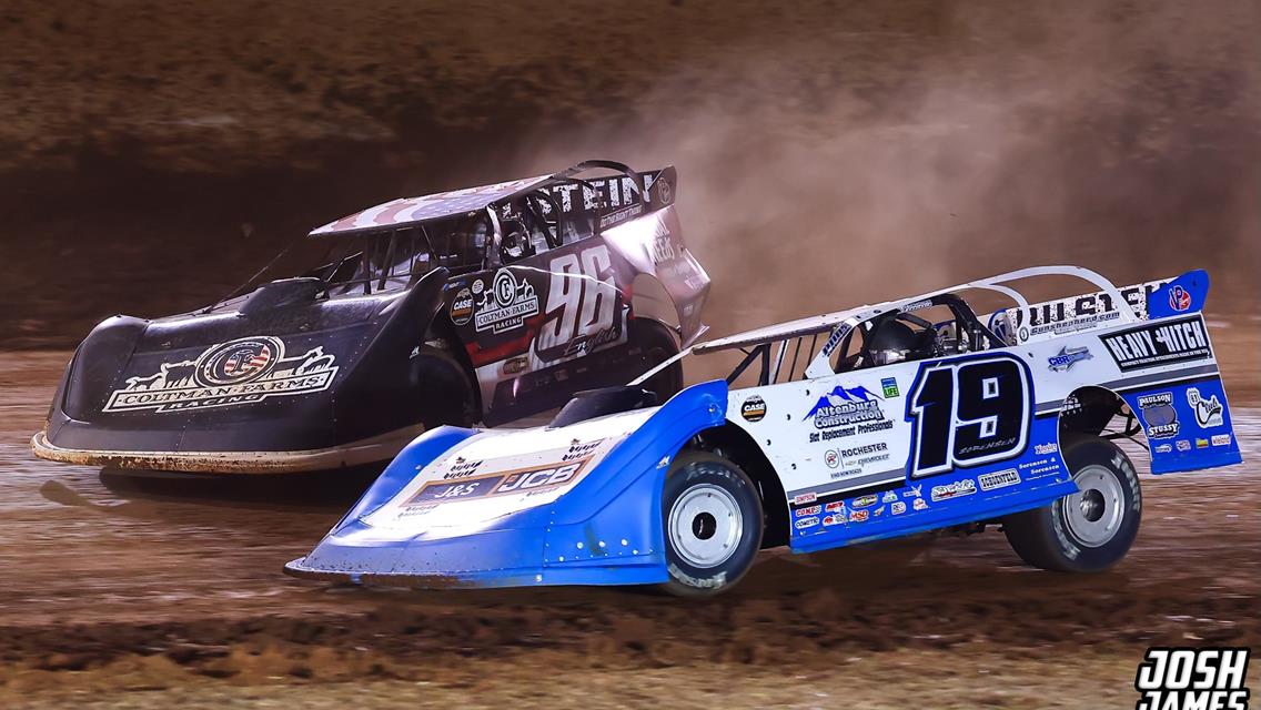 The Dirt Track at Charlotte (Concord, N.C.) – World of Outlaws Case Late Model Series – World Finals – November 6th-9th, 2024. (Josh James Artwork)