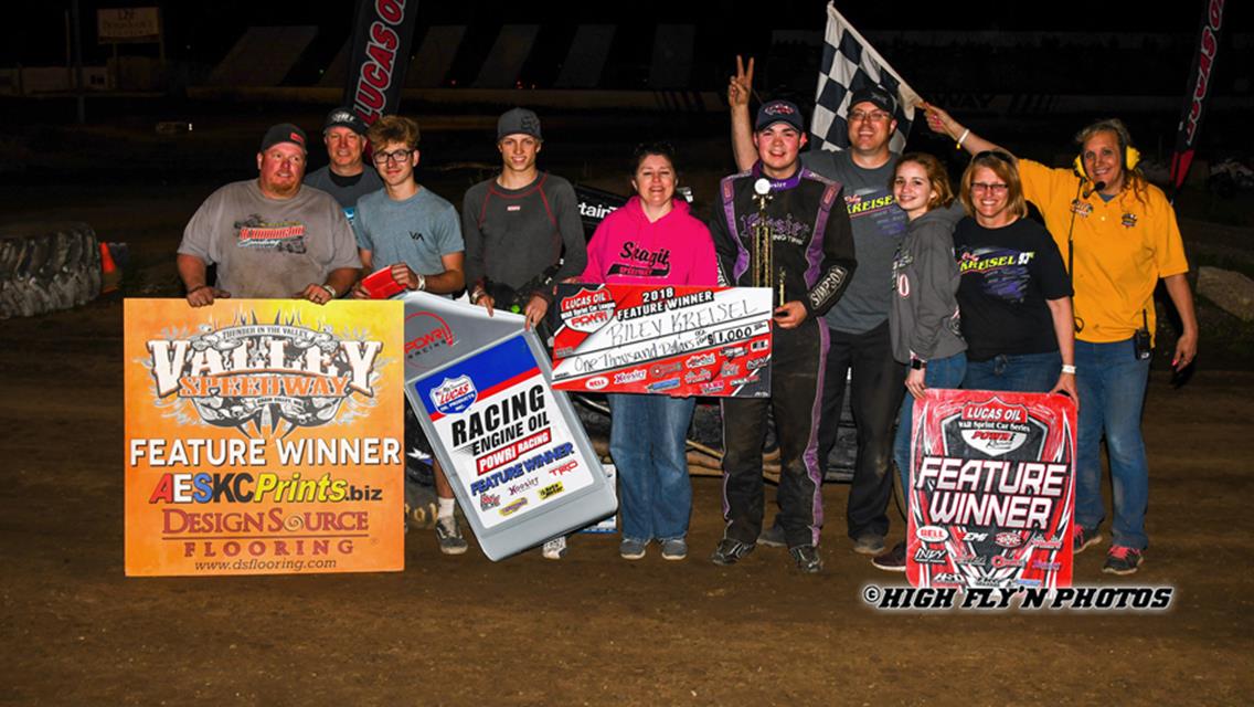 Kreisel powers to POWRi WAR victory at Valley