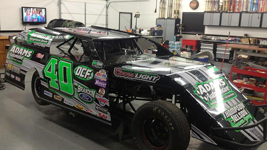 Adams Prepares for WISSOTA 100 at Madison Speedway