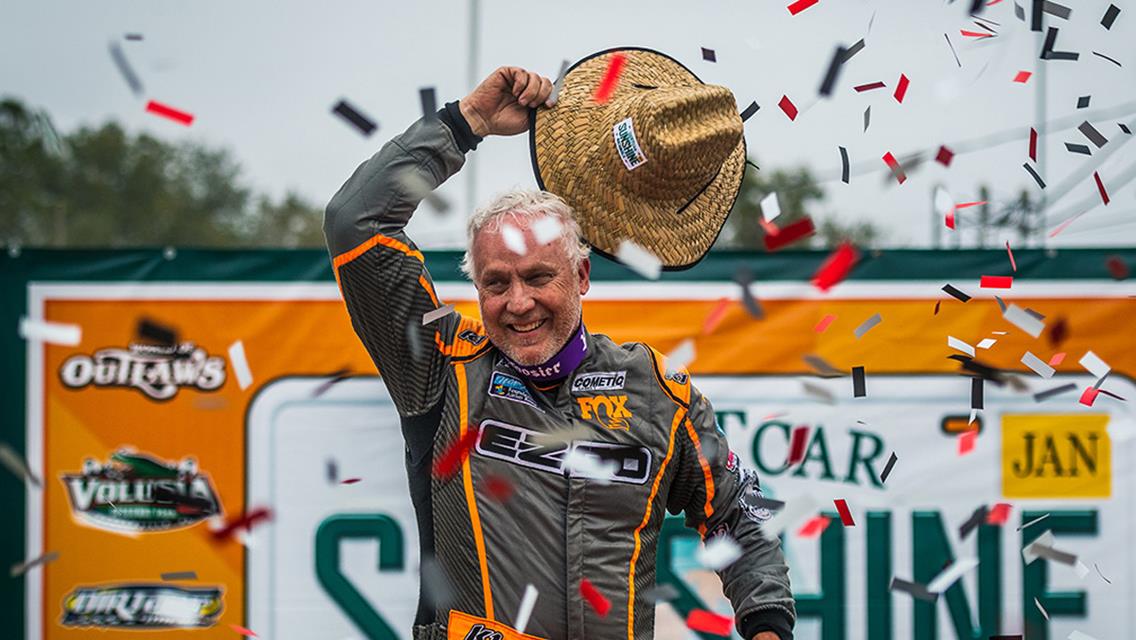 Dale McDowell wins emotional World of Outlaws Late Model season-opener at Sunshine Nationals