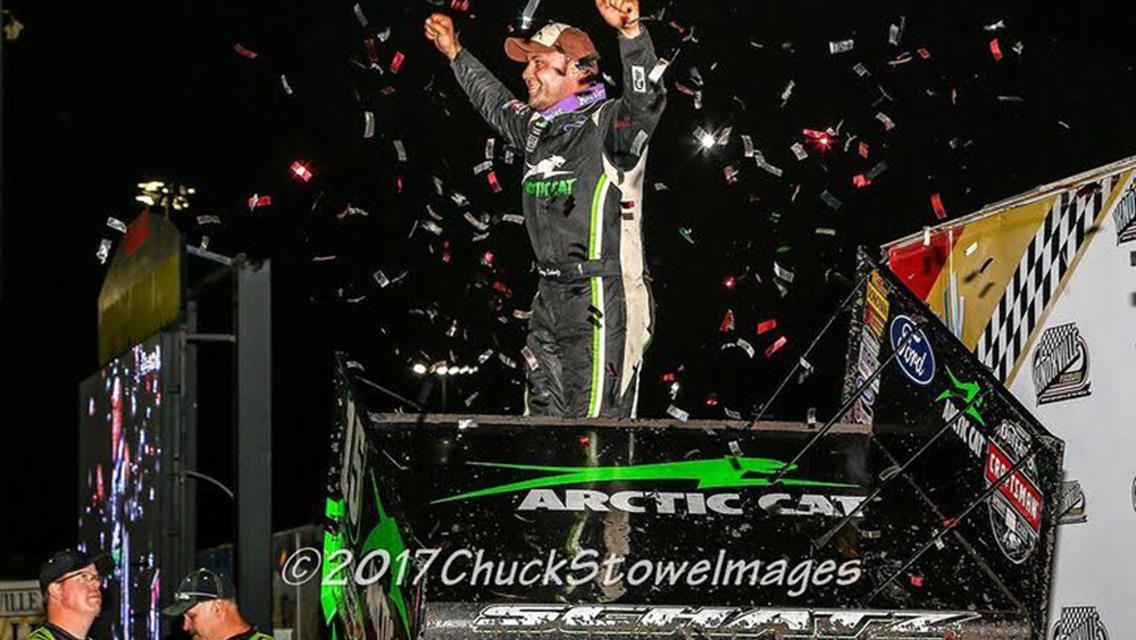 Schatz goes wire-to-wire at Knoxville