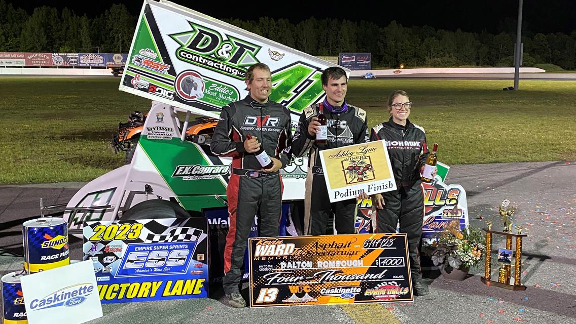 Rombough Scores First Career Win in Kevin Ward Jr Memorial at Evans Mills