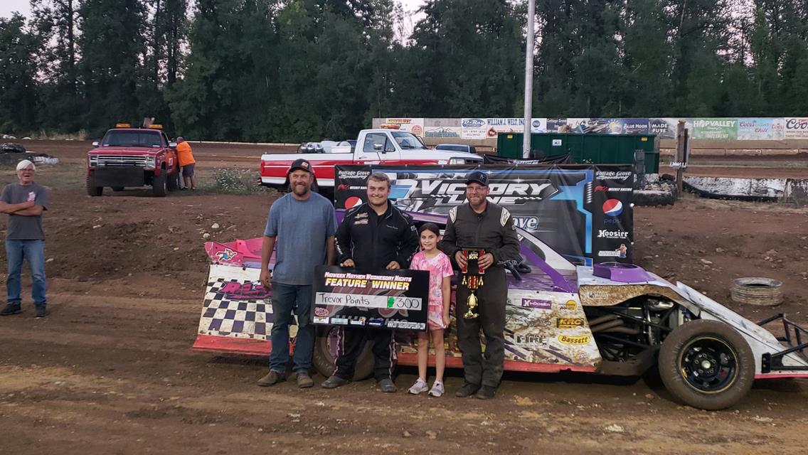 July 31st CGS Midweek Mayhem Wins Go To Rea, Points, Trissell, And Applebee