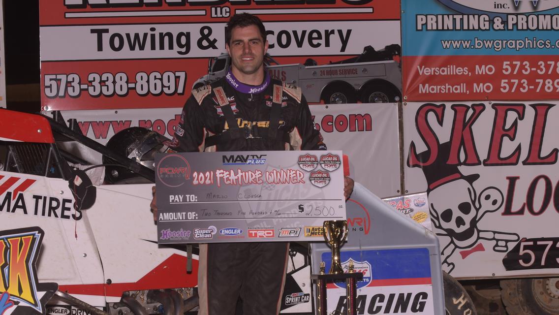 Clouser Wins POWRi WAR LOS Non-Wing Nationals Championship Night