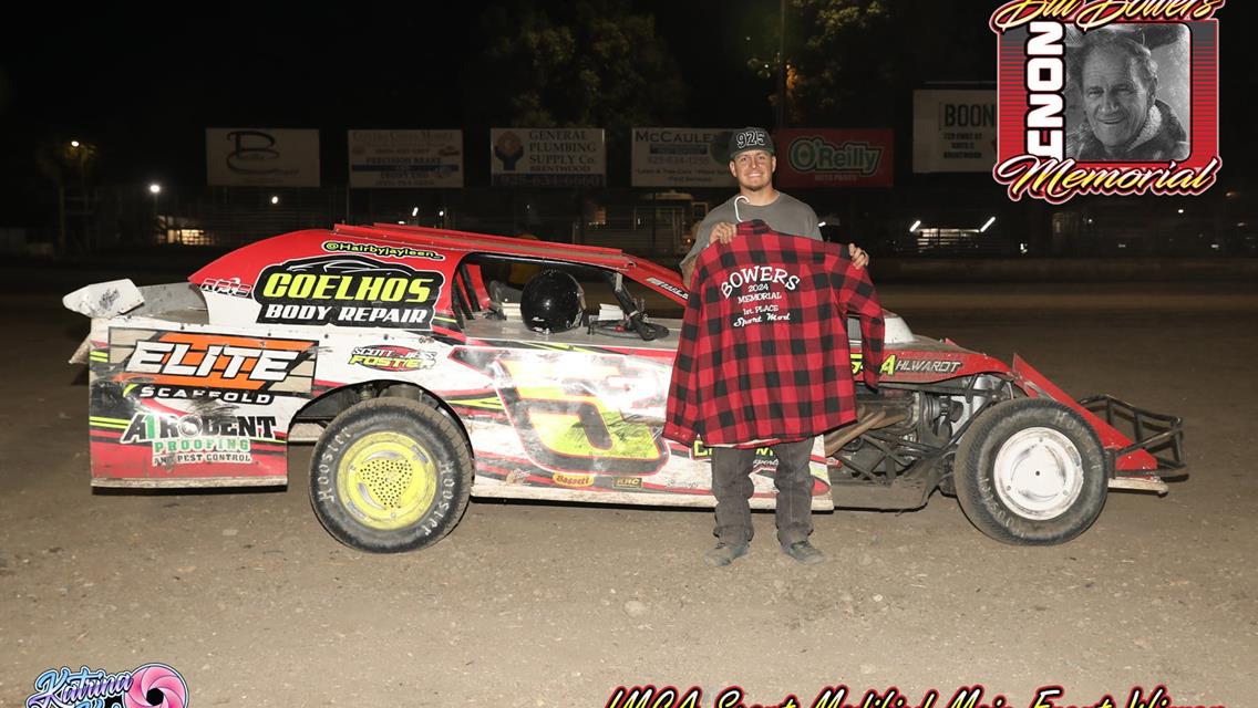 Pearce Wins Bill Bowers Memorial Race Saturday Night At Antioch Speedway