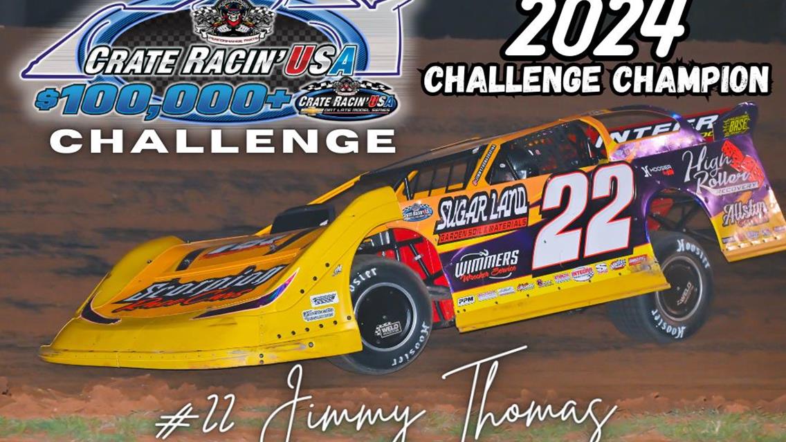 Thomas Claims Second Crate Racin&#39; USA $100,000+ Challenge Series Championship