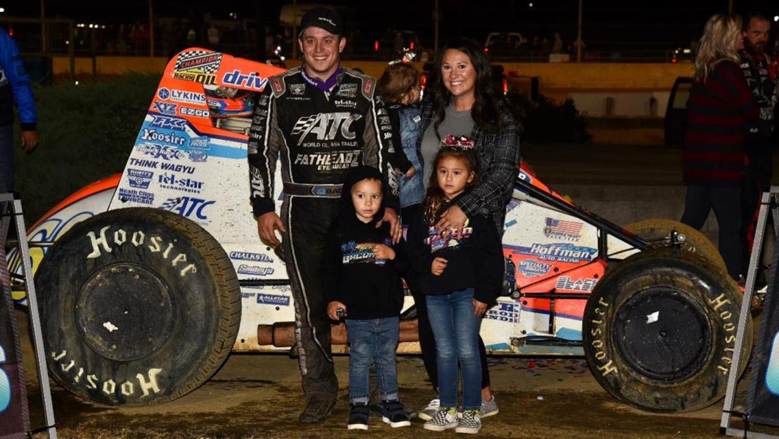 USAC Sprint champ Bacon handed season finale win after Courtney DQ