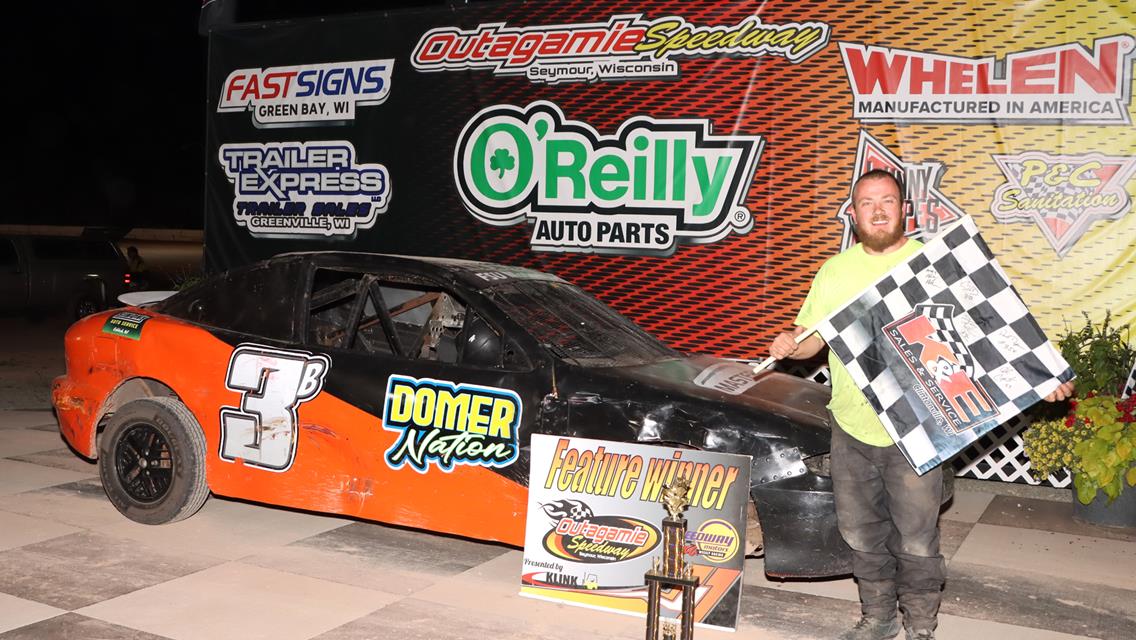 “Mighty” Mike Mullen tops Modified field at Outagamie Speedway