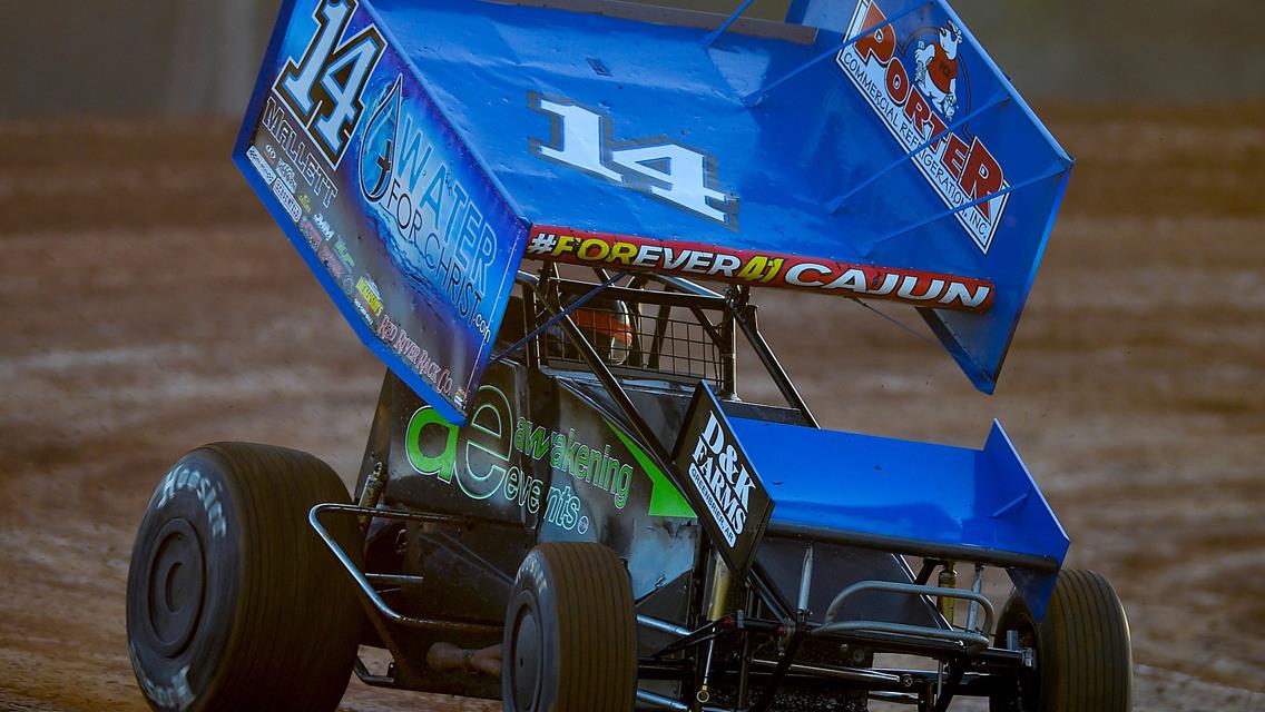Mallett Posts Back-to-Back Top 10s During ASCS National Tour Weekend at Lake Ozark Speedway