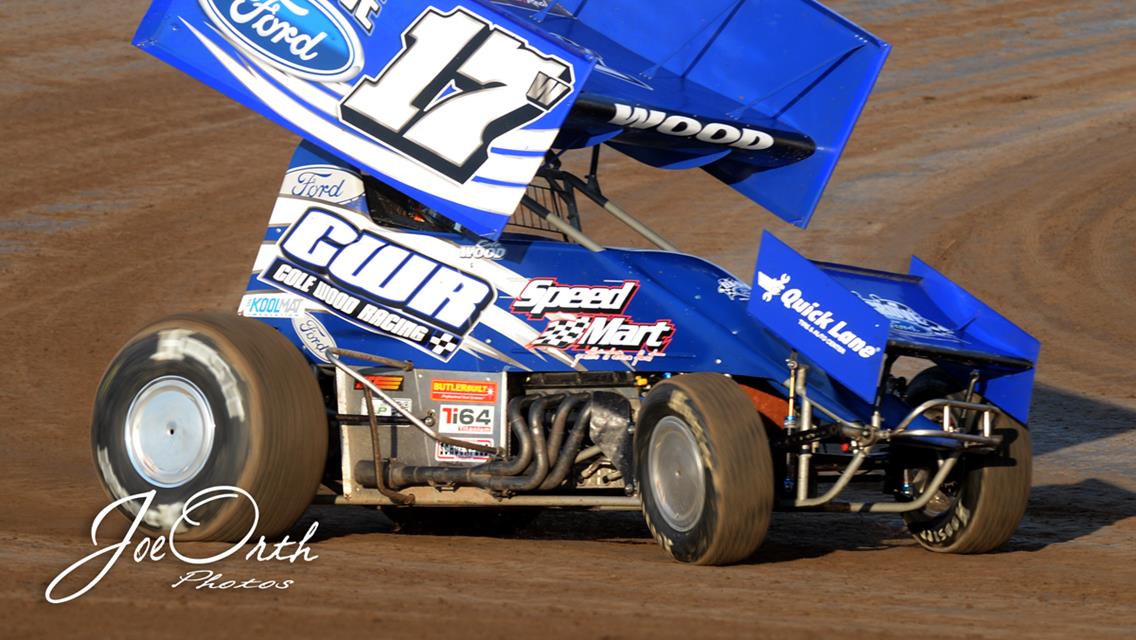 Wood Charges to First Top 10 in 410 Class at Knoxville Raceway
