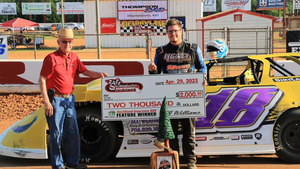 Swainsboro Raceway (Swainsboro, GA) – Pine Tree 100 – May 7th, 2023. (Richard Barnes photo)