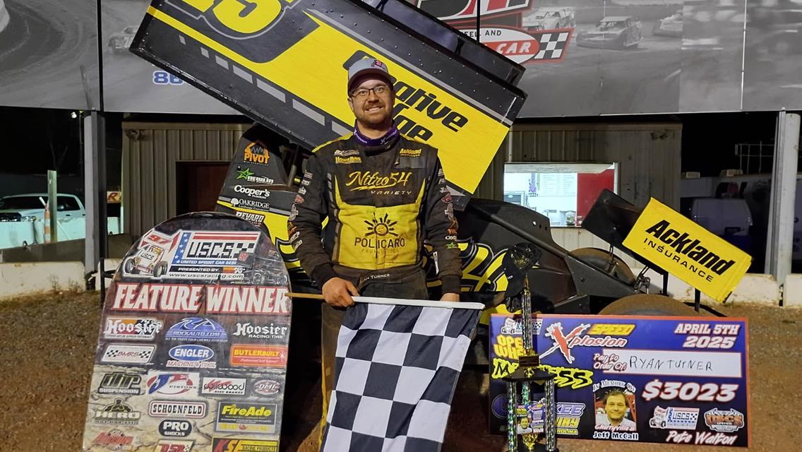 RYAN TURNER TAKES USCS JEFF McCALL TRIBUTE  AT CHEROKEE