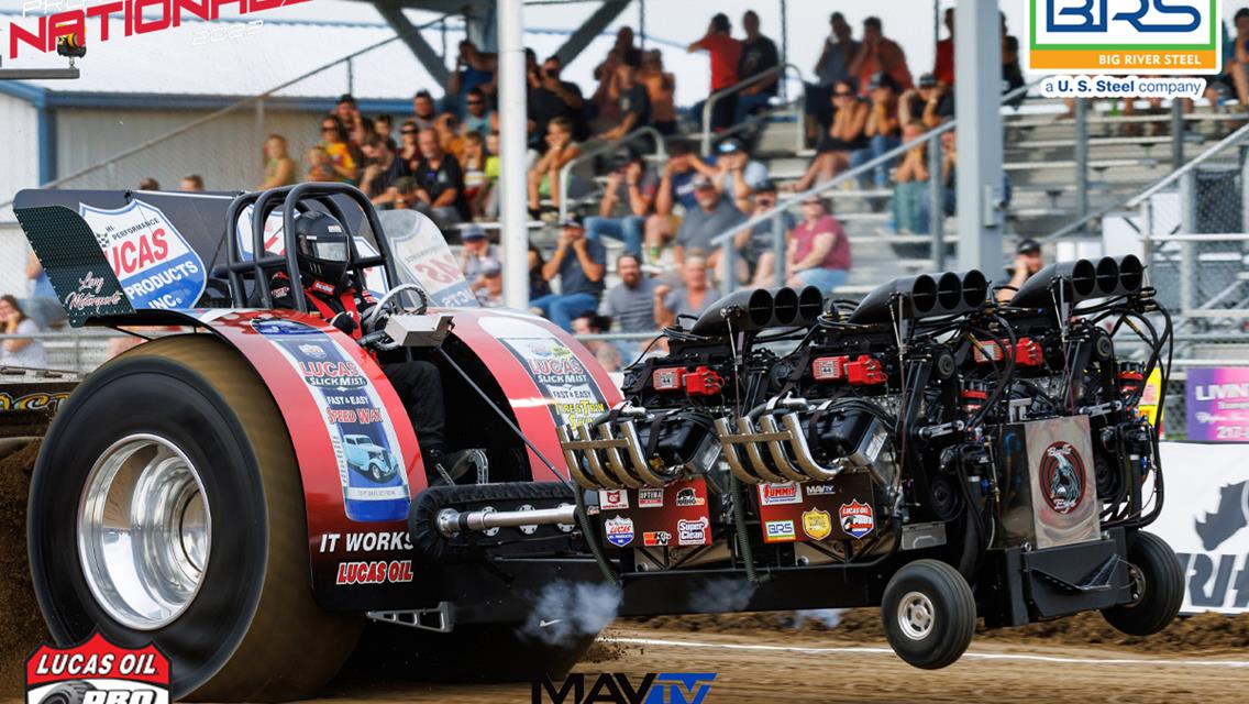 Lucas Oil Pro Pulling Nationals: The Road to the Championship for Big River Steel Super Mods and Optima Batteries Super Mod TWD Trucks