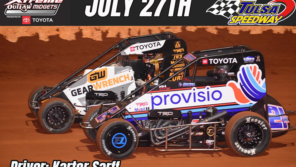 The Shark attacks Tulsa Speedway July 27th!