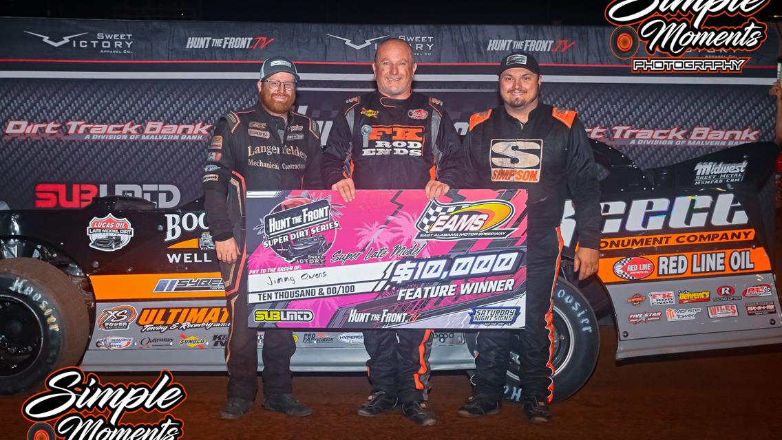 Owens cashes second $10,000 check with Hunt the Front Super Dirt Series at East Alabama