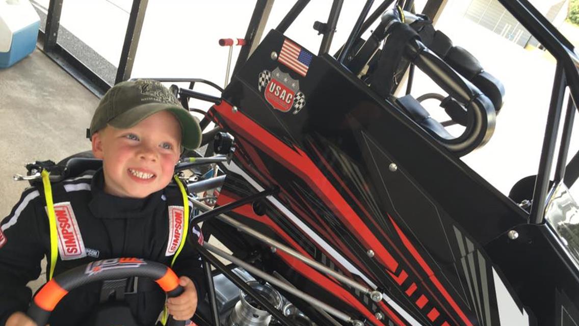 New Quarter Midget Team in North Carolina!  5 year old Colten Johnson...