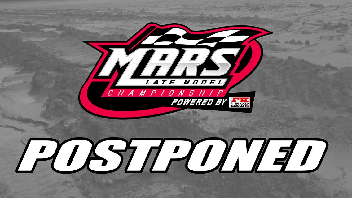 MARS Late Model Championship Powered by FK Rod Ends Scheduled for Sunday, April 28 at East Moline Speedway Postponed