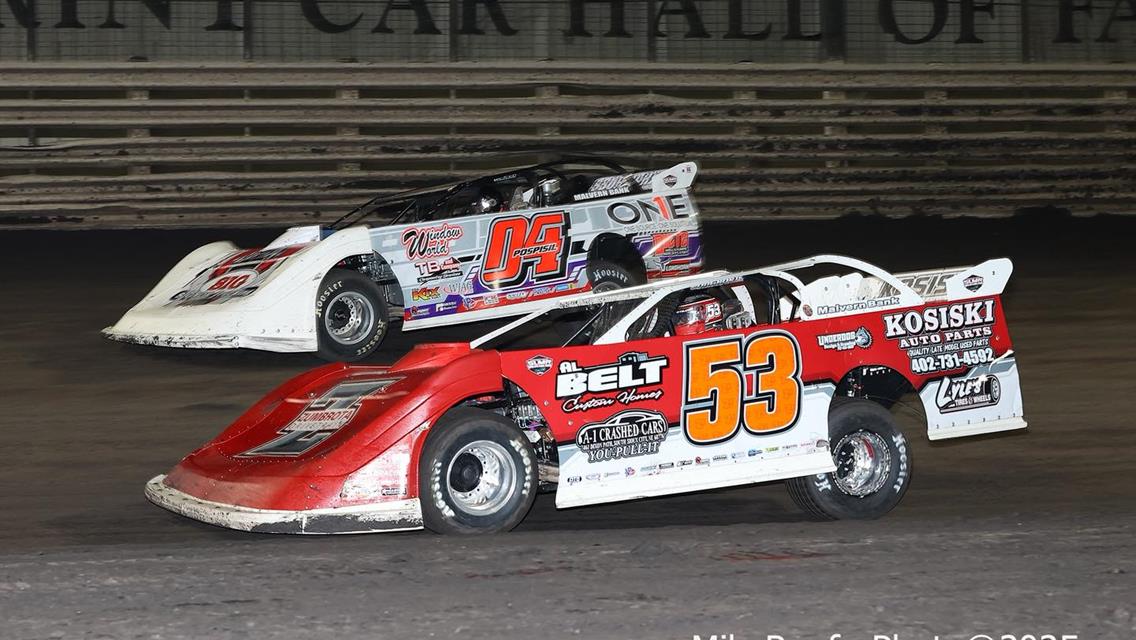 Knoxville Raceway (Knoxville, IA) – Lucas Oil Late Model Dirt Series – Knoxville Nationals – September 18th-20th, 2025. (Heath Lawson Photo)