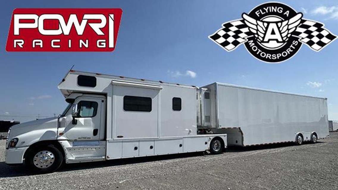 Flying A Motorsports Signed as Official Motorsports Transportation for POWRi Racing