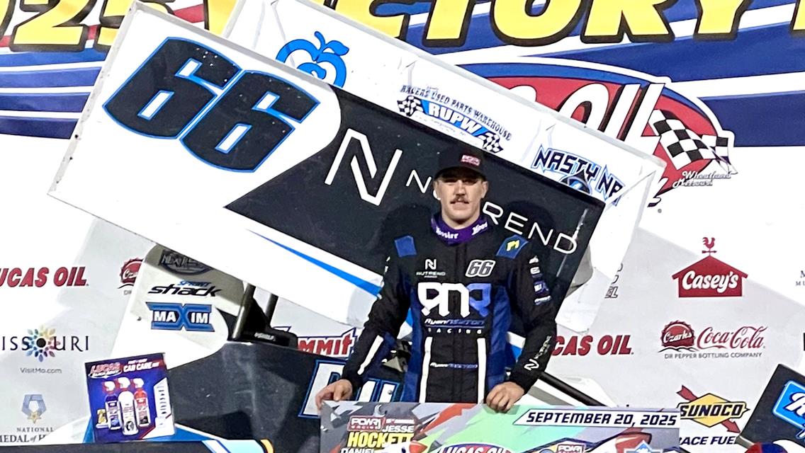 Newton, Yeley earn final-night Hockett-McMillin Memorial feature wins