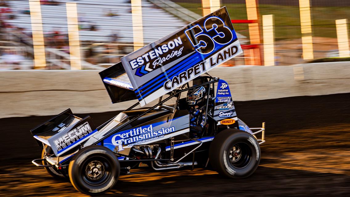 Dover Charges From 21st to Eighth at Huset’s Speedway