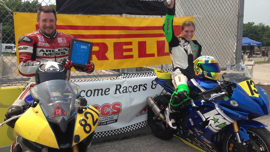 Kristin Casey Wins at Road America and Takes 2nd in Both ASRA Nationals