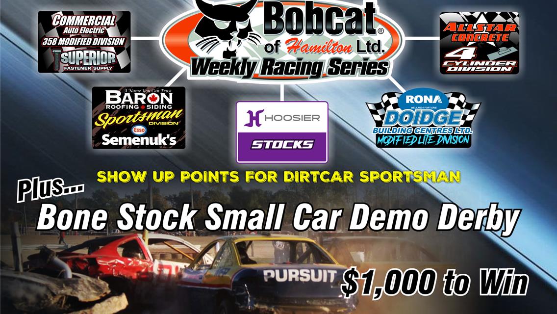 Fastek to Present Small Car Demo Derby This Saturday Night
