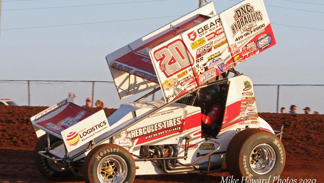 Wilson Putting Together New Maxim Sprint Car During Downtime