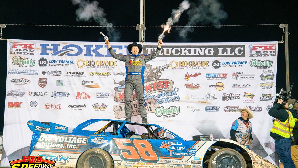 Vado Speedway Park (Vado, NM) – Wild West Shootout – January 4th-12th, 2025.