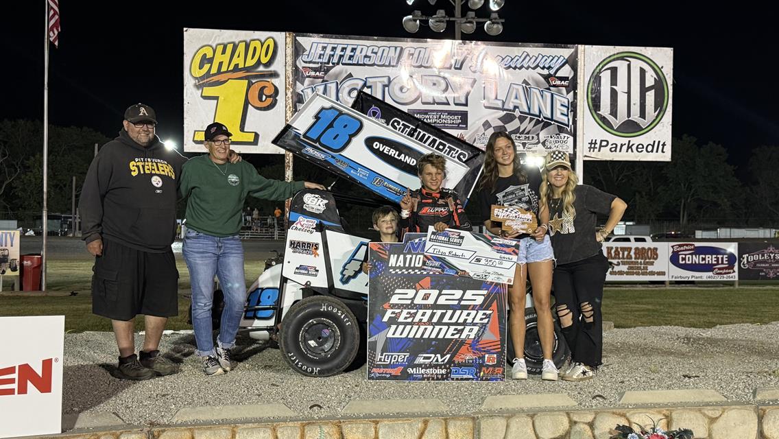 Friesen, Weger, Roberts, and Woods Tame NOW600 National Fields at Jefferson County Speedway!