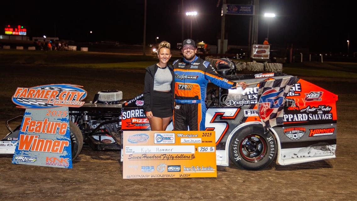 Farmer City Raceway (Farmer City, IL) – June 20th, 2025. (82 Imagery)