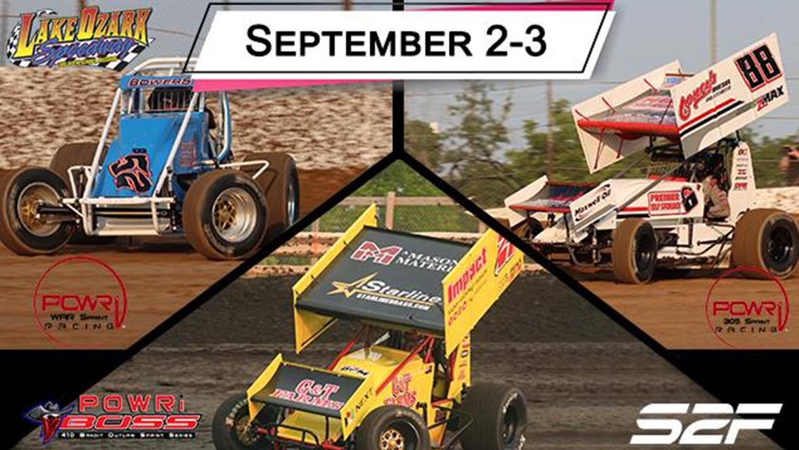 Triple Sprint Showdown/Fifth Annual Non-Wing Nationals Approaches September 2-3 for POWRi Sprints