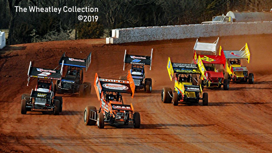 Ameri-Flex OCRS sprint cars are back in action Saturday with a stop at Caney Valley Speedway