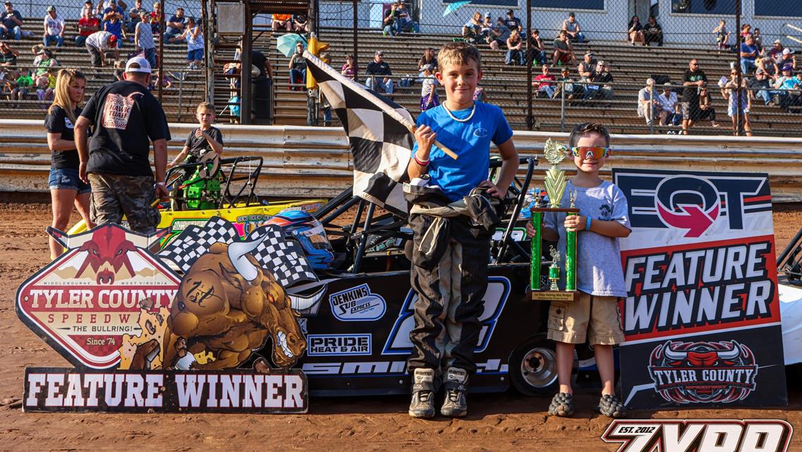 Travis Brown, Michael Moreland, Doug Carson, Wesley Tennant Score Season First Wins at Tyler County Speedway