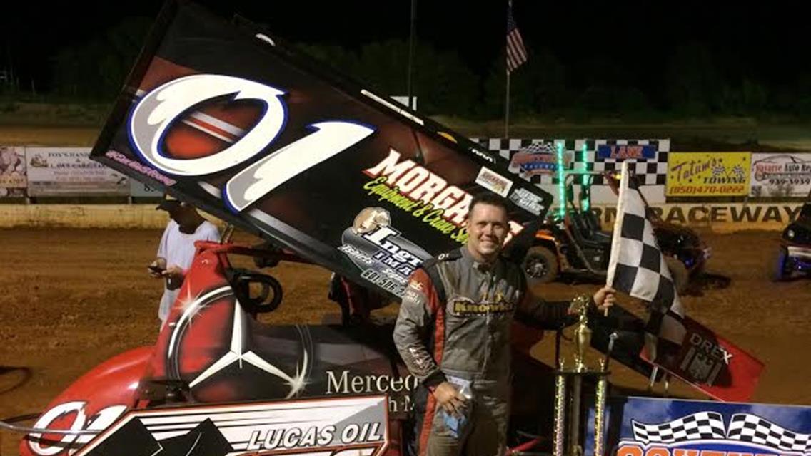 Shane Morgan On Top With ASCS Southern Outlaw Sprints