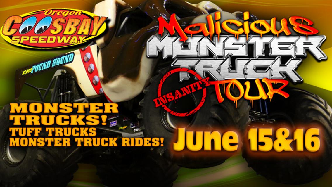 Monster Trucks This Weekend June 15th &amp; 16th