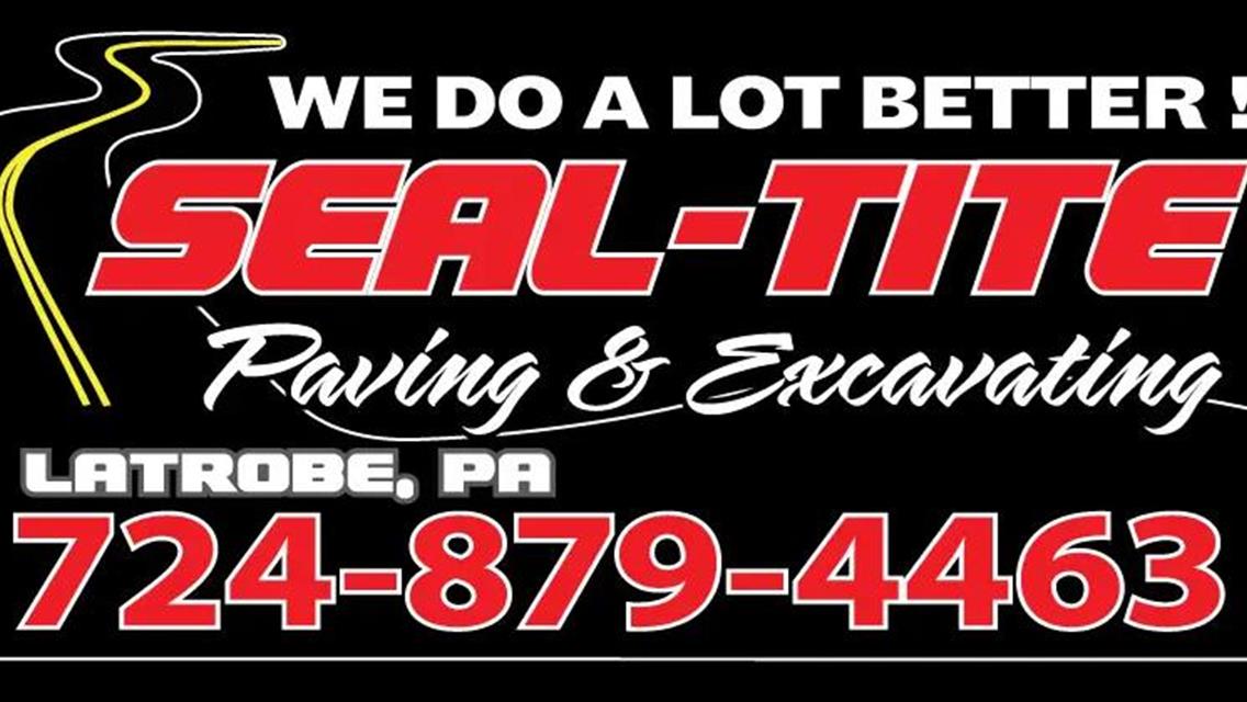 SEAL-TITE PAVING &amp; EXCAVATING BECOMES “OFFICIAL PAVING COMPANY” OF RUSH RACING SERIES &amp; AN ASSOCIATE SPONSOR OF “BILL EMIG MEMORIAL” FOR 2025 &amp; 2026