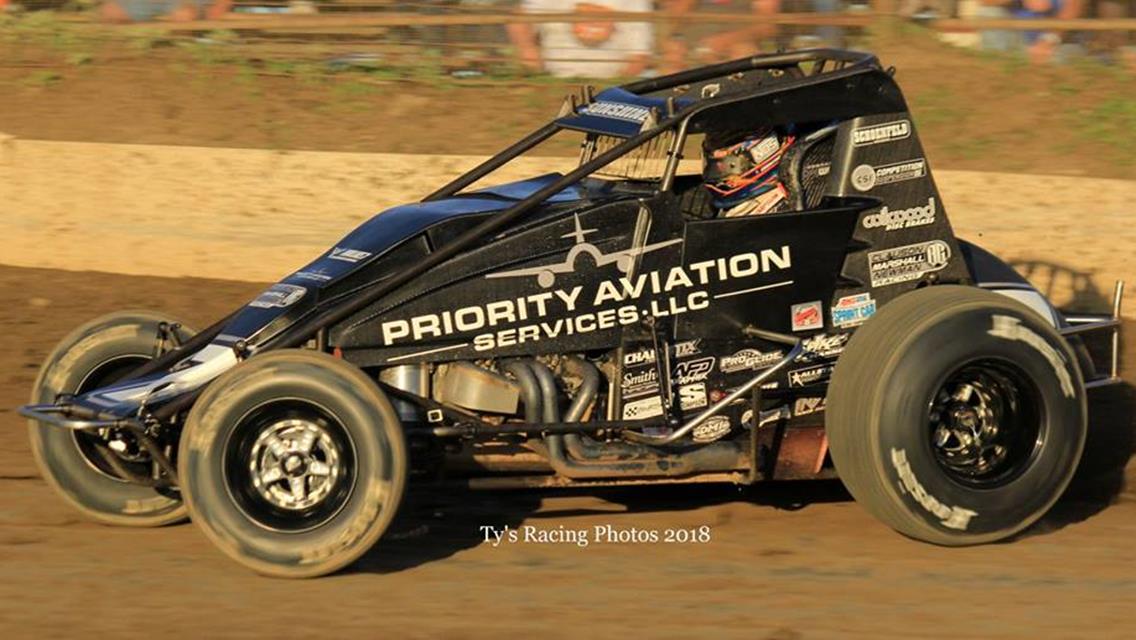 Courtney Fired Up for Friday Night USAC Sprintacular!