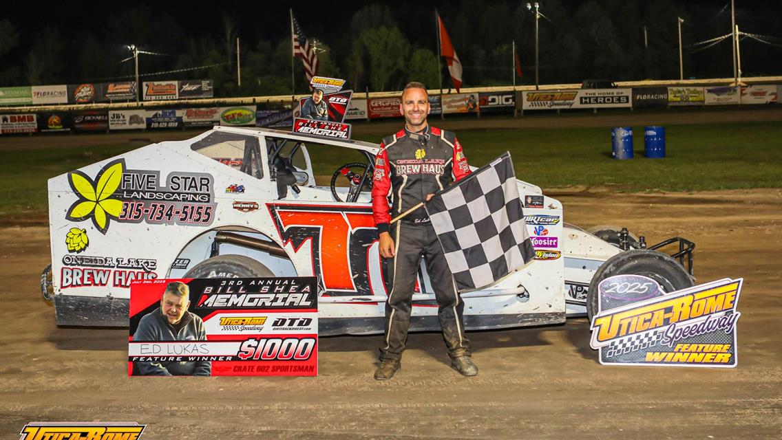 SWERNIK,TALBOT, HORNING, AND LUKAS CLAIM VICTORIES IN THE BILL SHEA MEMORIAL AT UTICA-ROME SPEEDWAY
