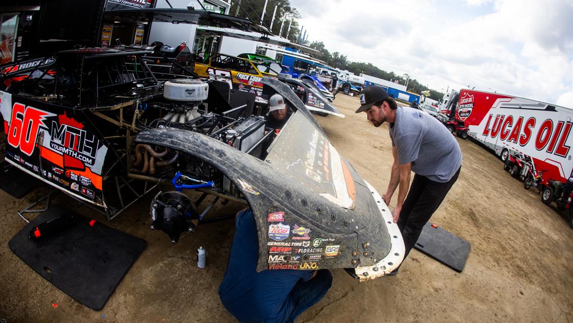 Ocala Speedway (Ocala, FL) – Lucas Oil Late Model Dirt Series – Winter Nationals – February 4th-8th, 2025. (Heath Lawson Photo)