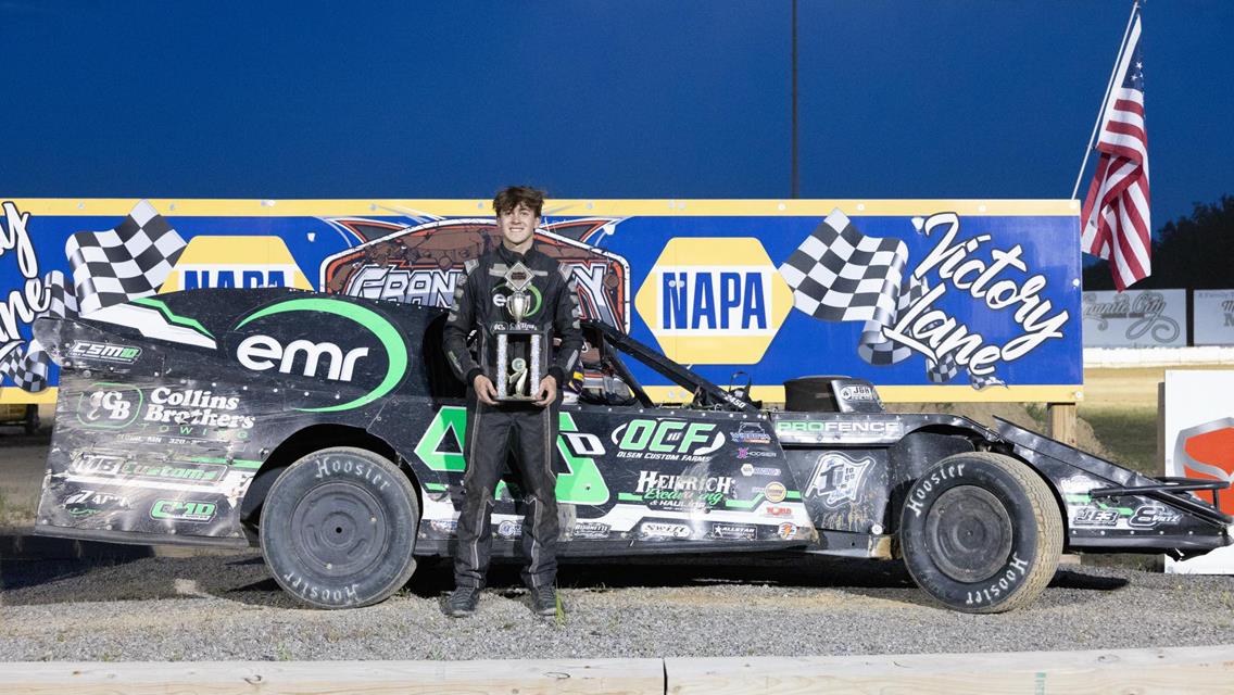 Blake Adams captures six checkered flags in busy month of July