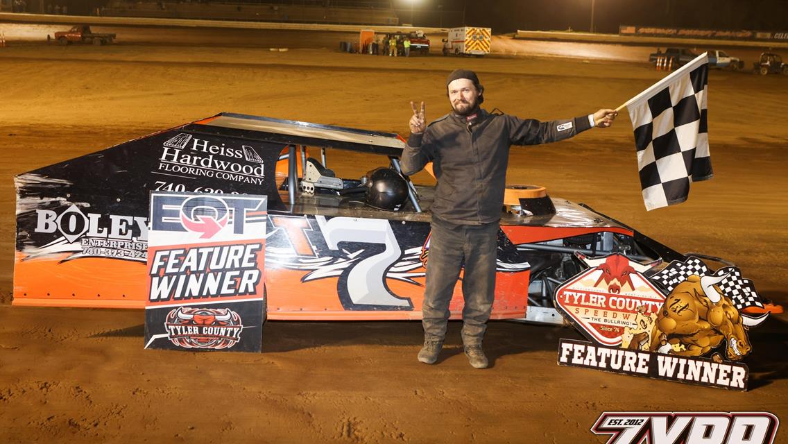 Tyler Evans Scores 14th Annual Pat Herrick Memorial at the Tyler County Speedway