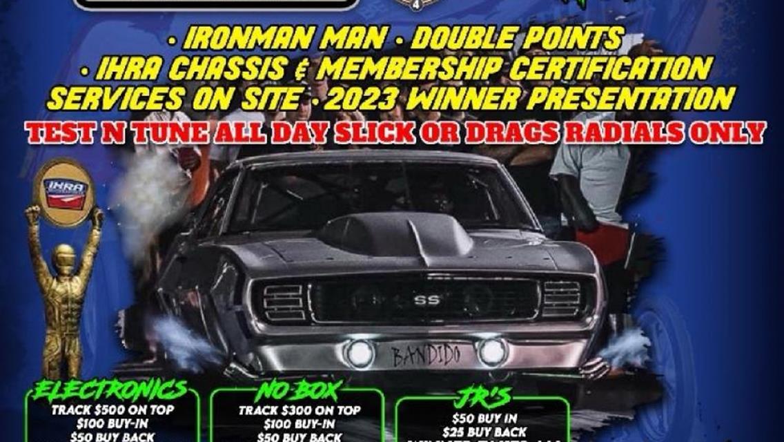 Edinburg Motorsports Park Undergoes Big Improvements Ahead of IHRA Ironman Classic