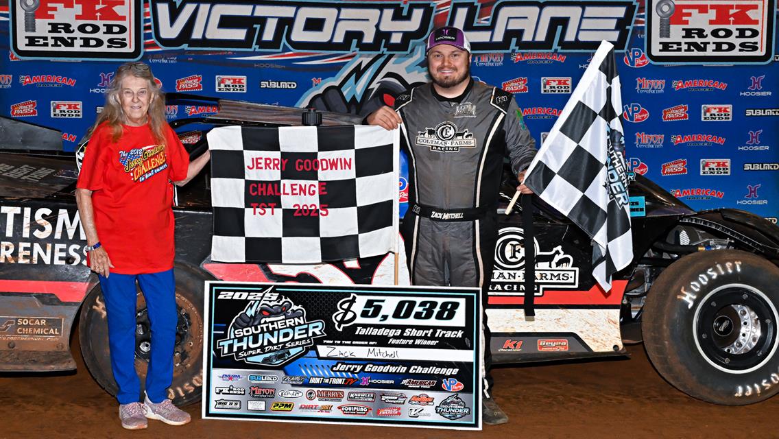 Zack Mitchell claims Jerry Goodwin Challenge at Talladega Short Track with Southern Thunder