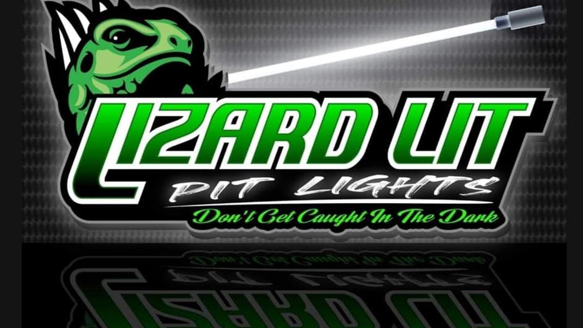 Welcome Lizard Lit Pit Lights