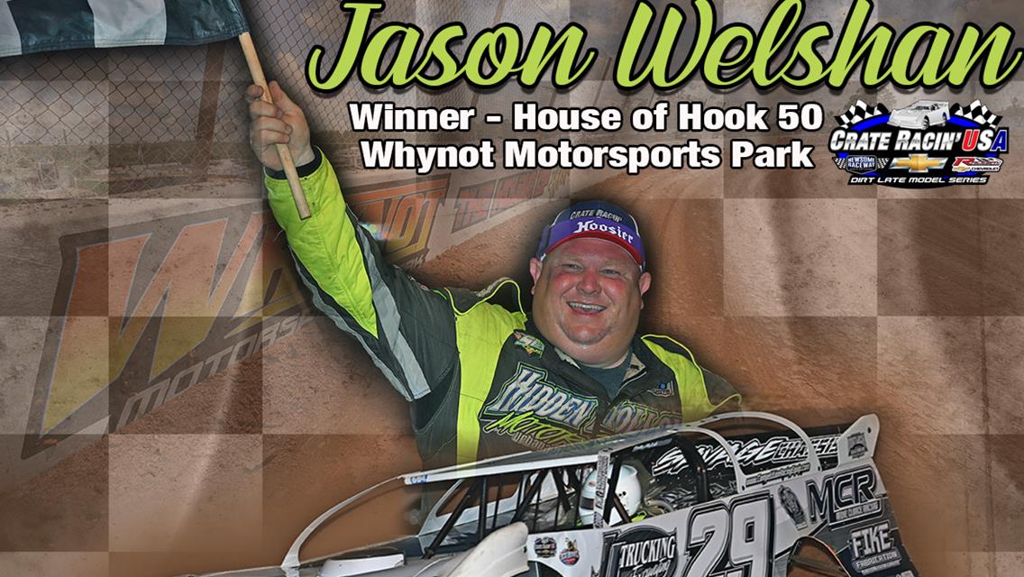 Welshan Overcomes Steep Odds to Win House of Hook 50