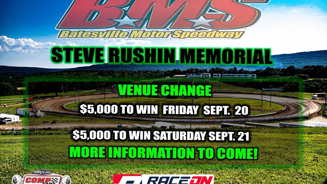 CCSDS Doubleheader Scheduled for Sept. 20 - 21 - Steve Rushin Memorial