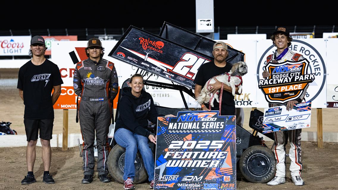 Sokol, Friesen, McRoberts, and Zimmerman Tame NOW600 National Series Fields on Saturday at Dodge City!